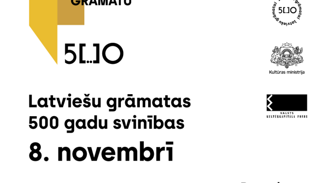 Tiekamies tiešraidē „Latviešu grāmatai 500” kulminācijas notikumā „Cauri tumsai ar grāmatu”