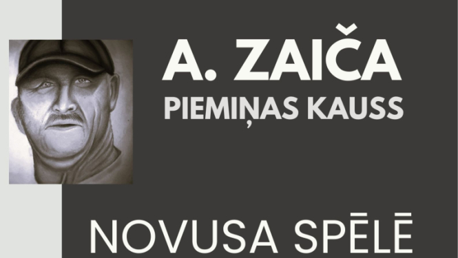 A.Zaiša piemiņas kausa afiša
