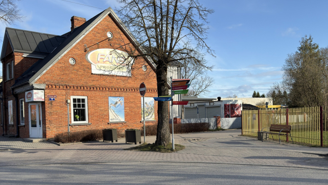 Justīna Grota un Krišjāņa Valdemāra ielas krustojums Talsos