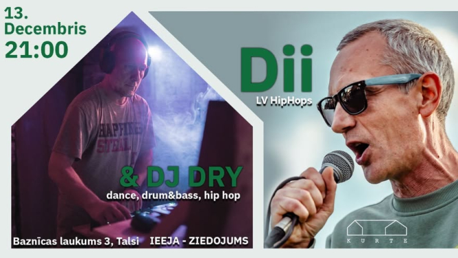 DII LV HipHop & DJ DRY afiša
