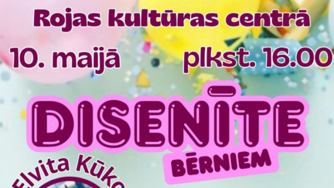 Disenītes bērniem afiša