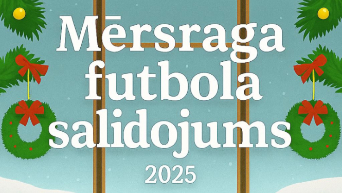 Mērsraga futbola salidojuma afiša