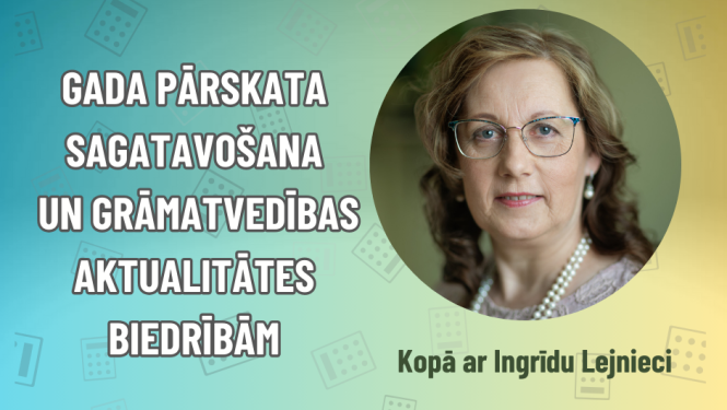 Gada pārskata biedrībām sagatavošanas semināru afiša