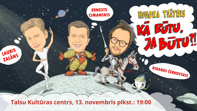 Humora teātra afiša