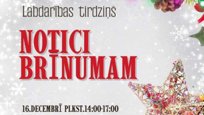 „Iespēju namiņa” labdarības tirdziņš aicina uz kopības un dāvināšanas svētkiem