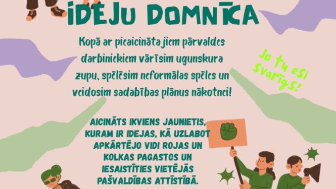 Ideju domnīcas jauniešiem afiša