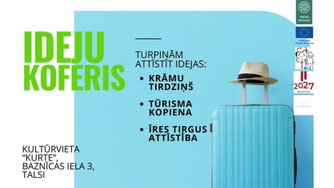 Ideju koferis tikšanās reizes afiša