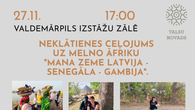 Neklātienes ceļojuma kopā ar Inesi Rozi afiša