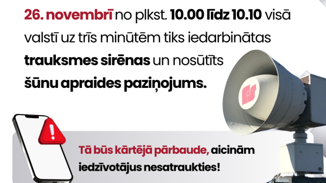 informējam