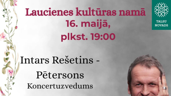 Intara Rešetina-Pētersona koncertuzveduma afiša