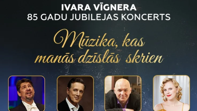 Ivara Vīgnera koncerta afiša