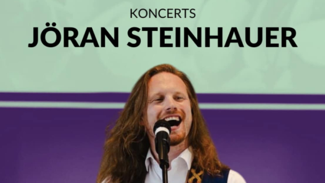 Jorena Šteinhauera koncerta Strazdē afiša