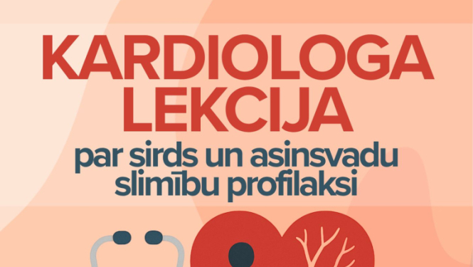 Kardiologa lekcijas Valdemārpilī afiša