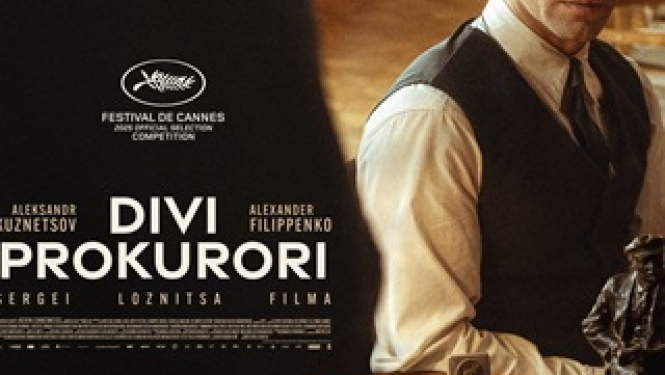 Kino afiša filmai Divi prokurori