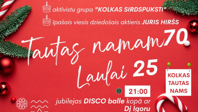 Kolkas Tautas namam 90 afiša