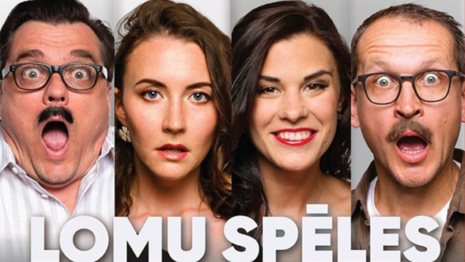 Komēdijas Lomu spēles afiša