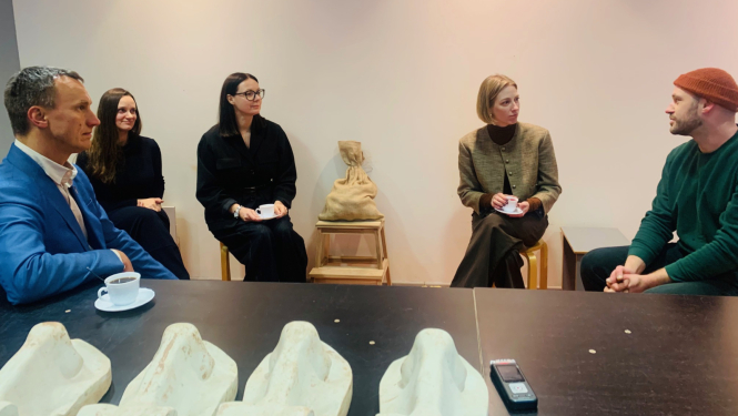 Kultūras ministres Agneses Lāces vizīte Talsu novadā