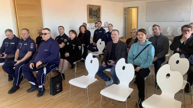 Kurzemes policistu pieredzes apmaiņa Talsos