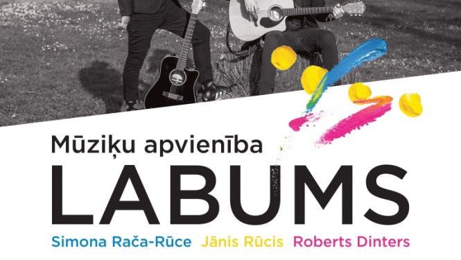 Mūziķu apvienības Labums koncerta afiša