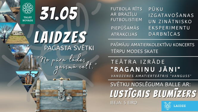 Laidzes pagasta svētku afiša