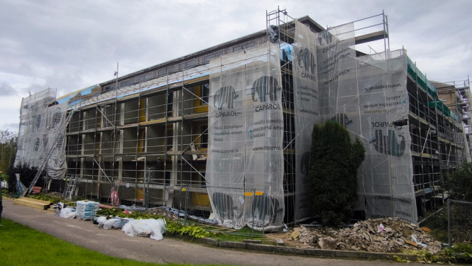 Īsteno projektu pansionāta „Lauciene” ēku energoefektivitātes uzlabošanai