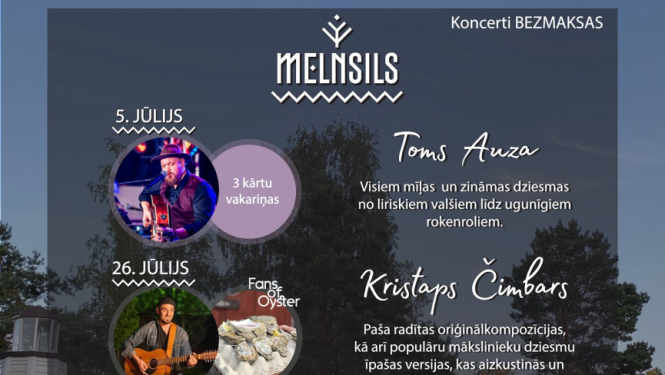 Mūzikas vakari Melnsila krogā