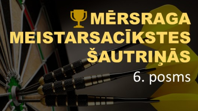Mērsraga meistarsacīkšu šautriņās afiša