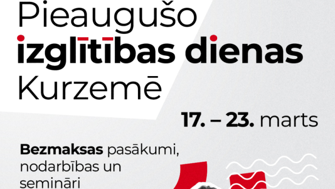 Pieaugušo izglītības dienas Kurzemē 2025