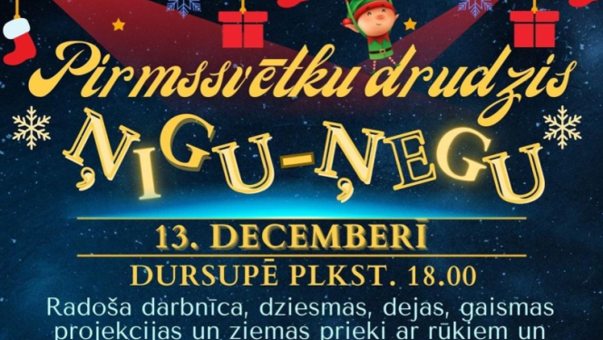 Pirmssvētku drudzis Ņigu ņegu afiša