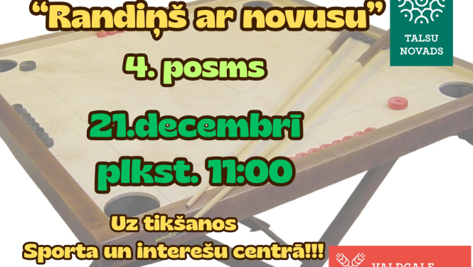 Randiņš ar novusu afiša