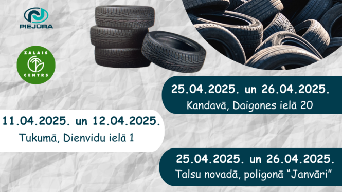 Riepu nodošanas akcijas afiša