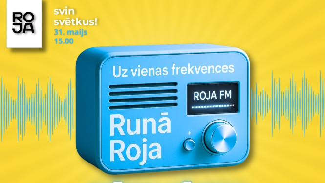 Roja svin svētkus afiša