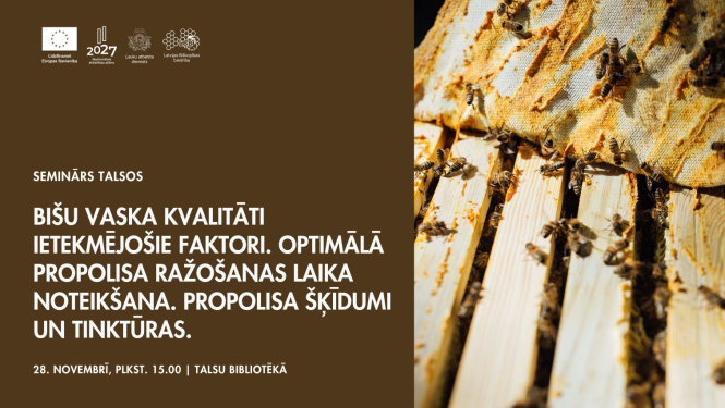 Semināra biškopjiem afiša