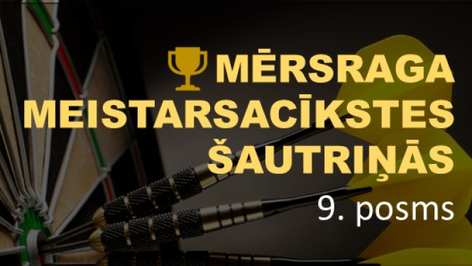 Mērsraga meistarsacīkšu šautriņās afiša