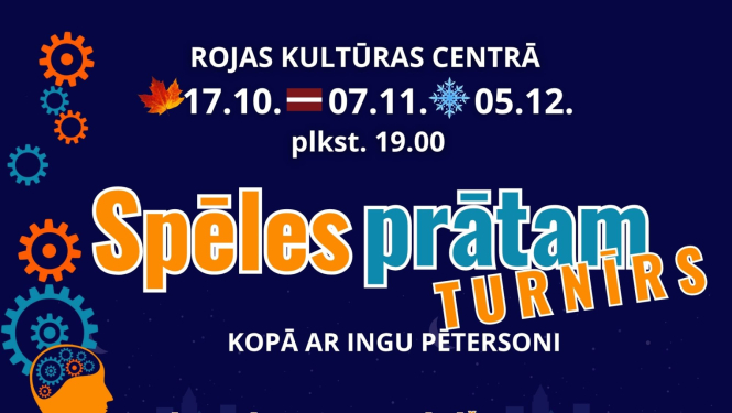 Spēles prātam turnīra afiša