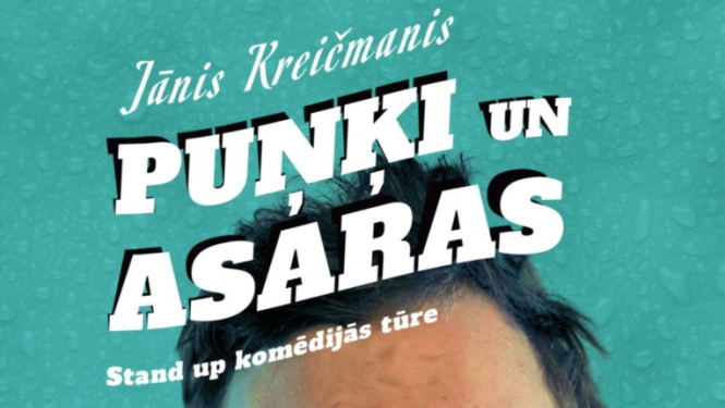 Stand up komēdijas Puņķi un asaras afiša