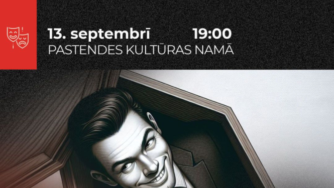 Teātra izrādes Sveiks nelaiķi afiša