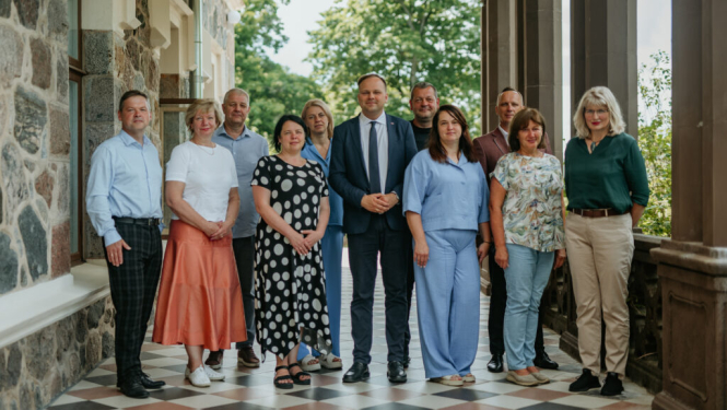 Talsu novada pašvaldības pārstāvji, pieredzes apmaiņas vizītē viesojas Siguldā 