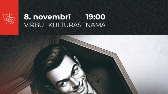 Teātra izrādes Sveiks, nelaiķi afiša