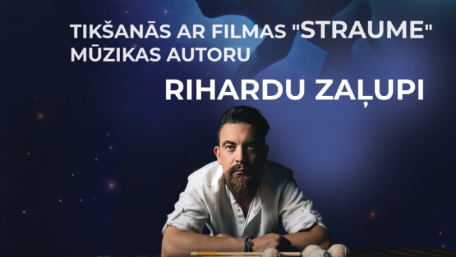 Tikšanās ar Rihardu Zaļupi afiša