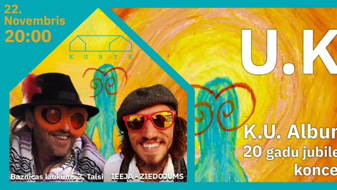 U.K K.U. Albuma 20 gadu jubilejas koncerta afiša