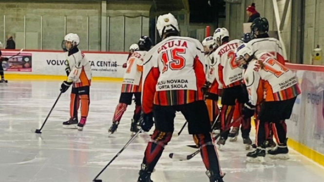 U14 hokeja spēle pret Prizma 11