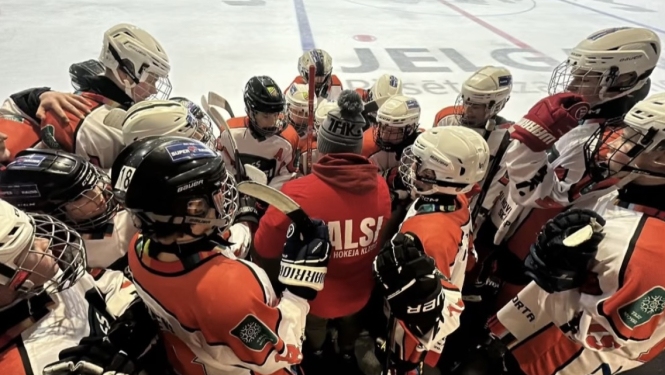 U14 hokeja spēle