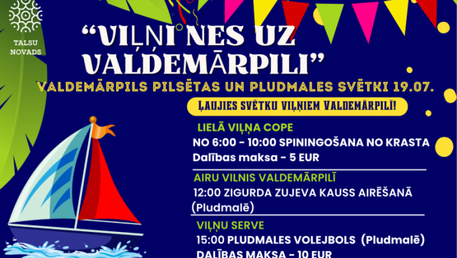 Viļņi nes uz Valdemārpili
