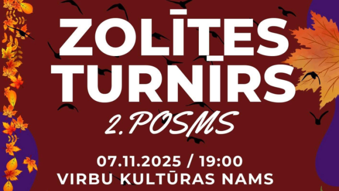 Zolītes turnīra afiša