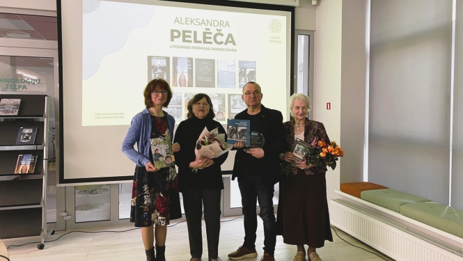 Aleksandra Pelēča literārā prēmija piešķirta grāmatai „Nacionāli dekoratīvais stils Talsu novadā”