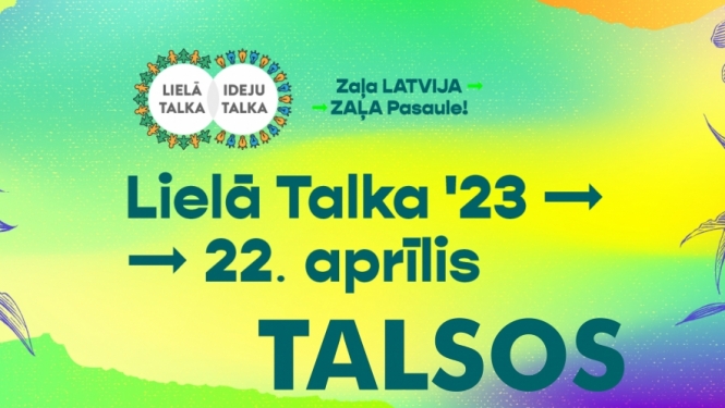 Lielā talka Talsos 2023