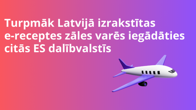 E-veselības jaunumi par zālu iegādi