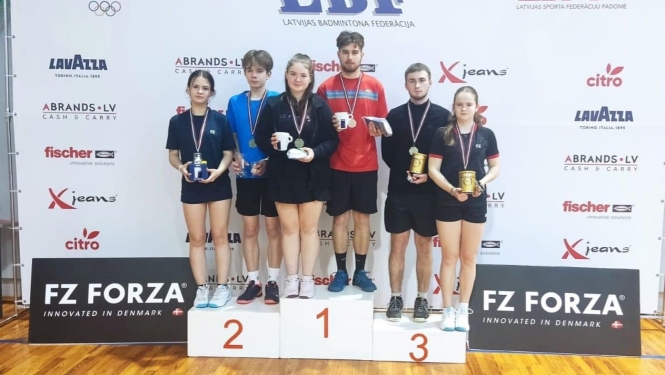FZ Forza Latvijas kauss badmintonā