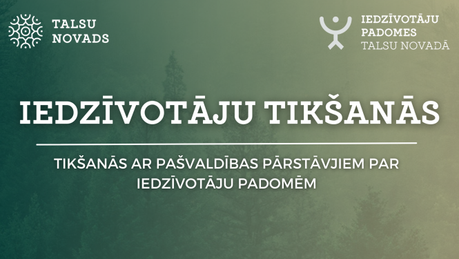 Iedzīvotāju tikšanās vizuālis